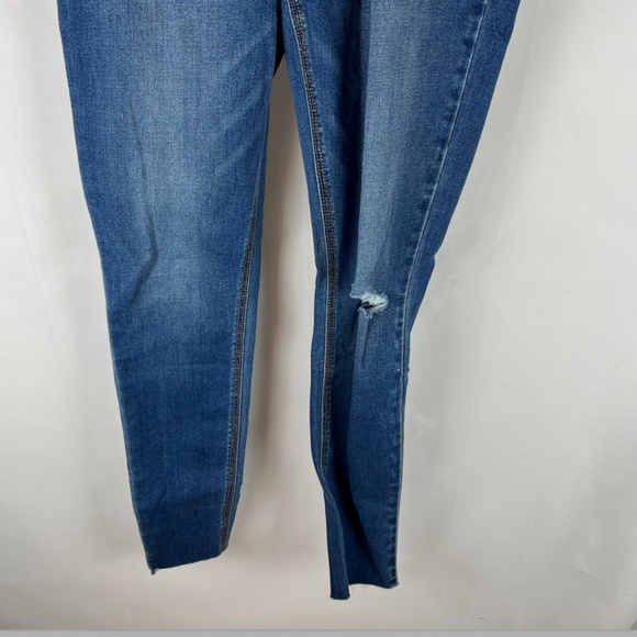NWT: old navy Mid-Rise Distressed Rockstar Super Skinny Ankle Jeggings (2) $45 - Picture 7 of 13